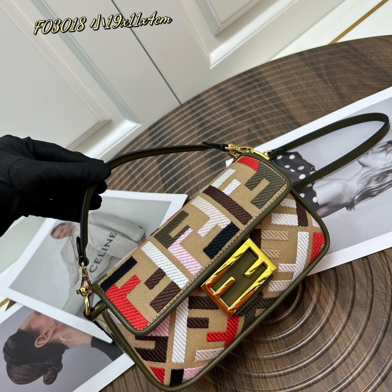 F**di top handle bags